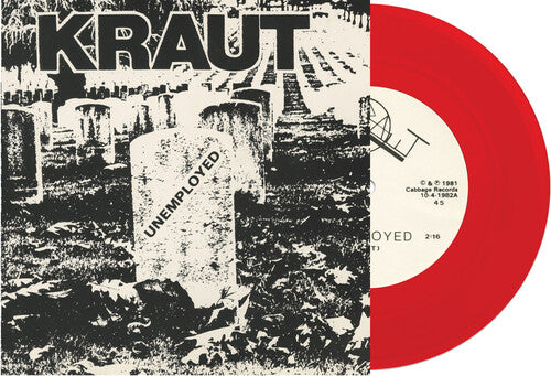 Kraut: Unemployed - Red - VINYL LP "VINYLBADGES"