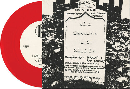 Kraut: Unemployed - Red - VINYL LP "VINYLBADGES"