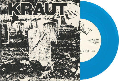 Kraut: Unemployed - Blue - VINYL LP "VINYLBADGES"
