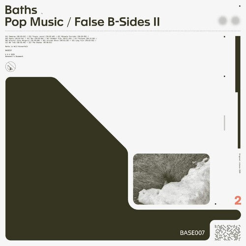 Baths: POP MUSIC / FALSE B-SIDES II - VINYL LP "VINYLBADGES"