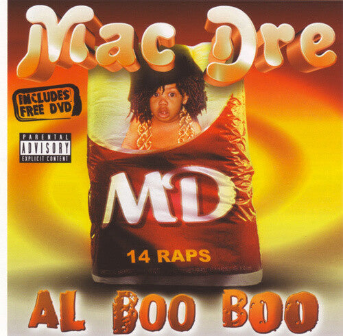 Mac Dre: Al Boo Boo - Yellow/orange - VINYL LP "VINYLBADGES"