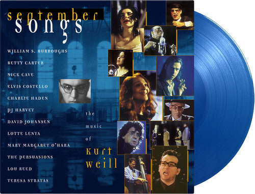 Various Artists: September Songs: The Music Of Kurt Weill / Various - Limited 180-Gram Translucent Blue Colored Vinyl - VINYL LP "VINYLBADGES"
