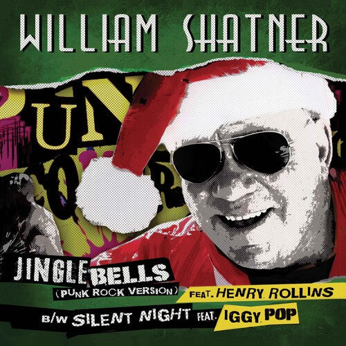 William Shatner: Jingle Bells - Red - VINYL LP "VINYLBADGES"