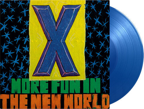 X.: More Fun In The New World - Limited 180-Gram Translucent Blue Colored Vinyl - VINYL LP "VINYLBADGES"