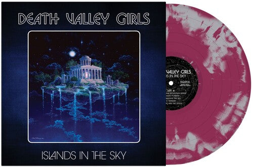 Death Valley Girls: Islands In The Sky - Grimace Purple W/silver - VINYL LP "VINYLBADGES"