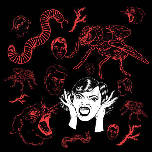 Bush Tetras: They Live In My Head - Red - VINYL LP "VINYLBADGES"