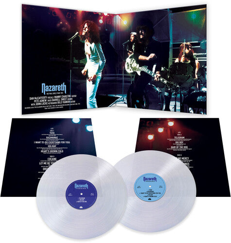 Nazareth: The Fool Circle Tour 1981 - Clear - VINYL LP "VINYLBADGES"