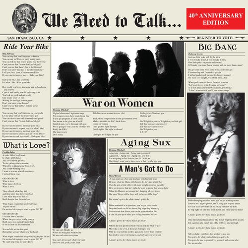 Frightwig: We Need To Talk - VINYL LP "VINYLBADGES"