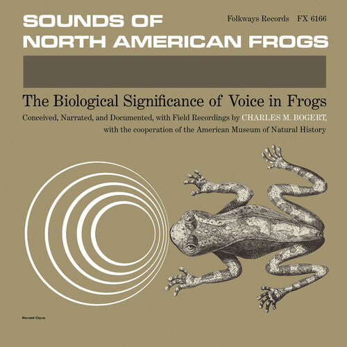 Various Artists: Sounds of North American Frogs - VINYL LP "VINYLBADGES"