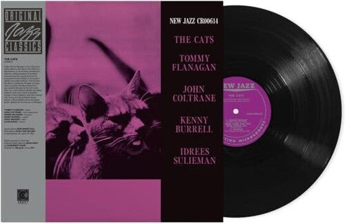 "The Cats" - John Coltrane / Tommy Flanagan / Idrees Sulieman / Kenny Burrell: The Cats (Original Jazz Classics Series) - VINYL LP "VINYLBADGES"