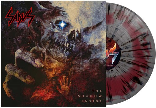 Sadus: The Shadow Inside - Silver, Red & Black Splatter - VINYL LP "VINYLBADGES"