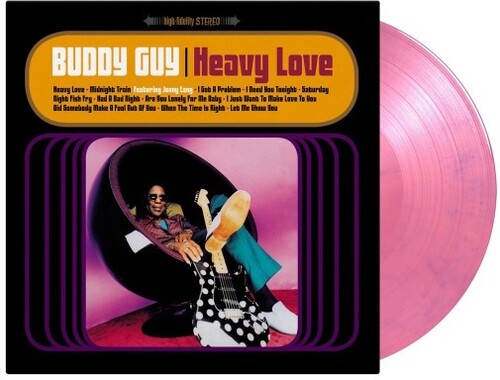 Buddy Guy: Heavy Love - Limited Gatefold 180-Gram Pink & Purple Marble Colored Vinyl - VINYL LP "VINYLBADGES"