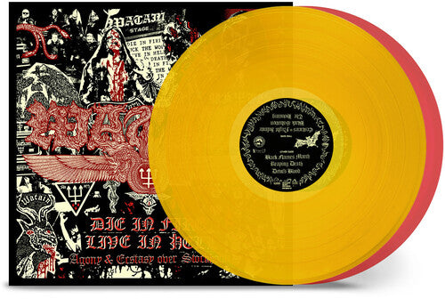 Watain: Die in Fire - Live in Hell - VINYL LP "VINYLBADGES"