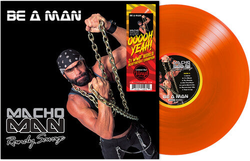Macho Man Randy Savage: Be a Man - VINYL LP "VINYLBADGES"