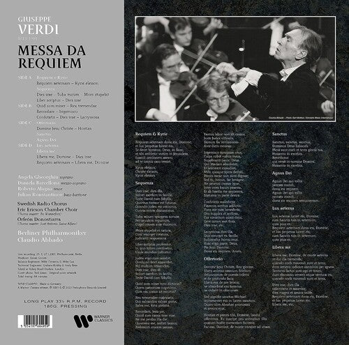 Claudio Abbado: Verdi: Messa da Requiem - VINYL LP "VINYLBADGES"