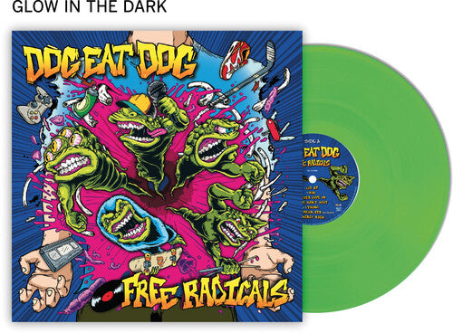 Dog Eat Dog: Free Radicals - Green - VINYL LP "VINYLBADGES"