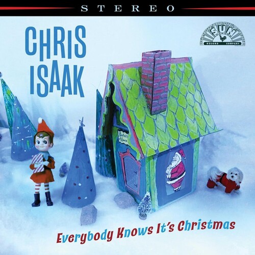 Chris Isaak: Everybody Knows It's Christmas - VINYL LP "VINYLBADGES"
