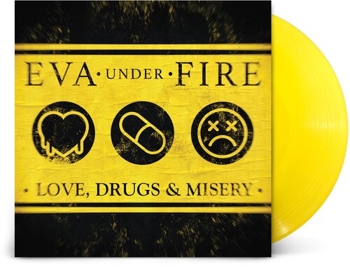 Eva Under Fire: Love, Drugs & Misery - VINYL LP "VINYLBADGES"
