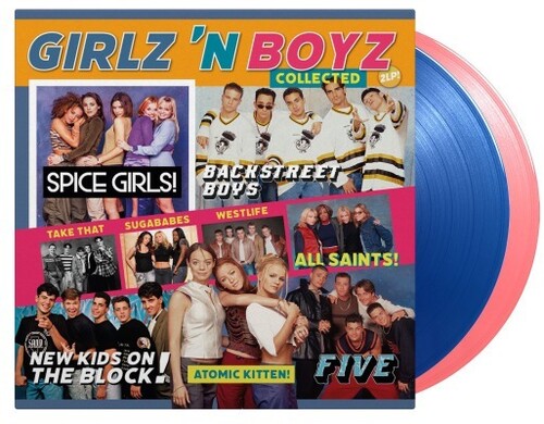 Various Artists: Girlz N Boyz Collected / Various - Limited 180-Gram Blue & Pink Colored Vinyl - VINYL LP "VINYLBADGES"