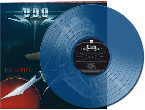 U.D.O.: No Limits - Clear Blue - VINYL LP "VINYLBADGES"