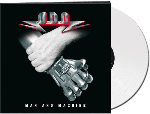 U.D.O.: Man & Machine - White - VINYL LP "VINYLBADGES"