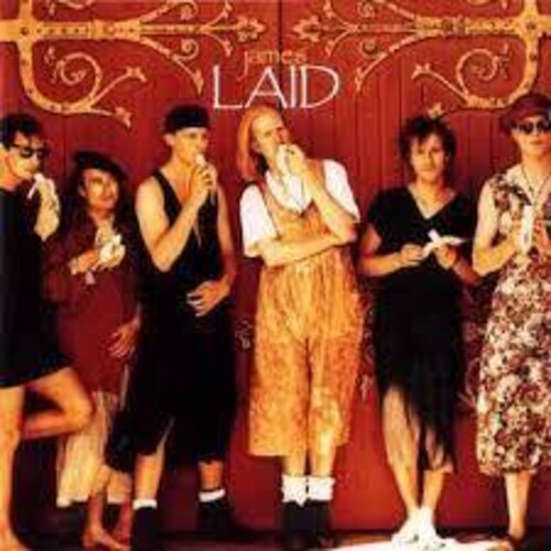 James: Laid - Limited Transparent Red Colored Vinyl - VINYL LP "VINYLBADGES"