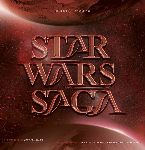 City of Prague Philharmonic Orchestra: Star Wars Saga (Original Soundtrack) - VINYL LP "VINYLBADGES"