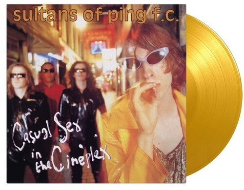 Sultans of Ping F.C.: Casual Sex In The Cineplex - Limited 180-Gram Translucent Yellow Colored Vinyl - VINYL LP "VINYLBADGES"