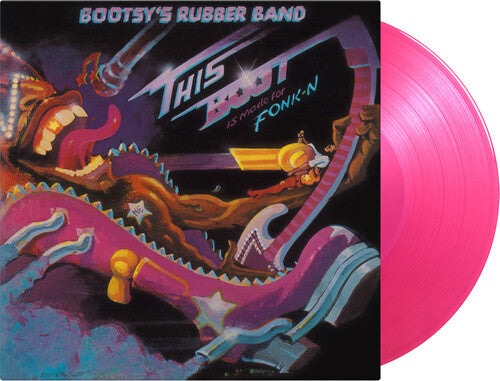 Bootsy's Rubber Band: This Boot Is Made For Fonk-N - Limited 180-Gram Translucent Magenta Colored Vinyl - VINYL LP "VINYLBADGES"
