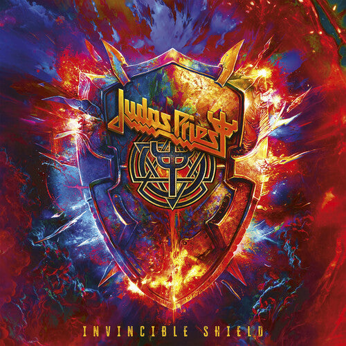 Judas Priest: Invincible Shield - VINYL LP "VINYLBADGES"