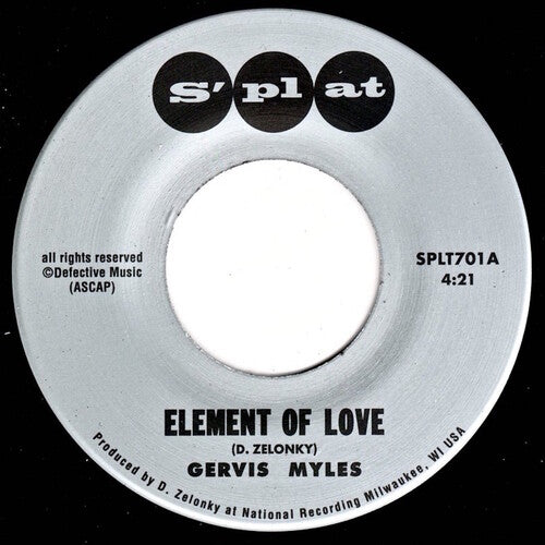 Element Of Love b/w I'm Thirsty - VINYL LP "VINYLBADGES"