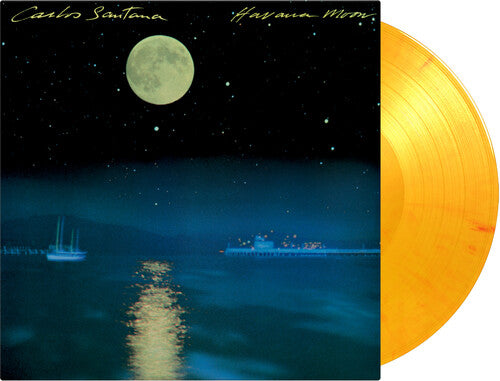 Carlos Santana: Havana Moon: 40th Anniversary - Limited 180-Gram Yellow & Red Marble Colored Vinyl - VINYL LP "VINYLBADGES"