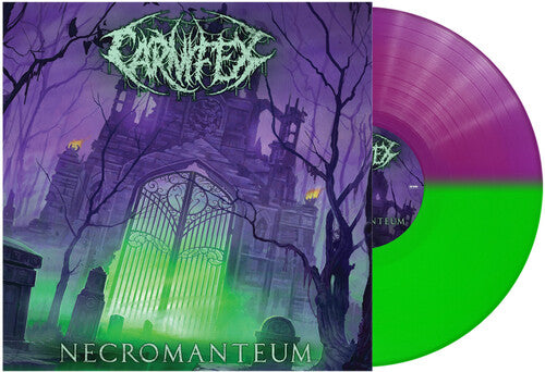 Carnifex: Necromanteum - Neon Green & Purple - VINYL LP "VINYLBADGES"