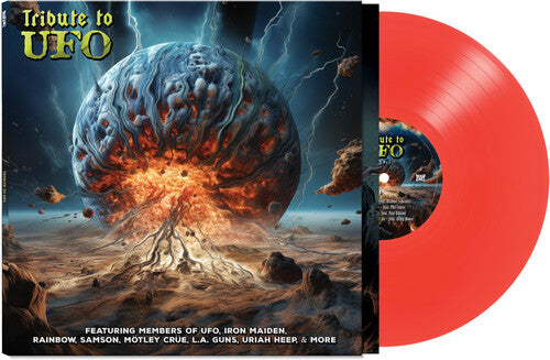 Various Artists: A Tribute To Ufo (Various Artists) Red - VINYL LP "VINYLBADGES"