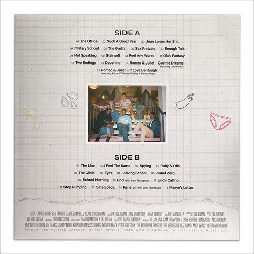 Oli Julian: Sex Education (Original Soundtrack) - VINYL LP "VINYLBADGES"