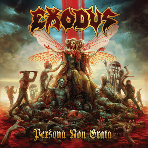 Exodus: Persona Non Grata - Clear Gold Black Turquoise Splatter - VINYL LP "VINYLBADGES"