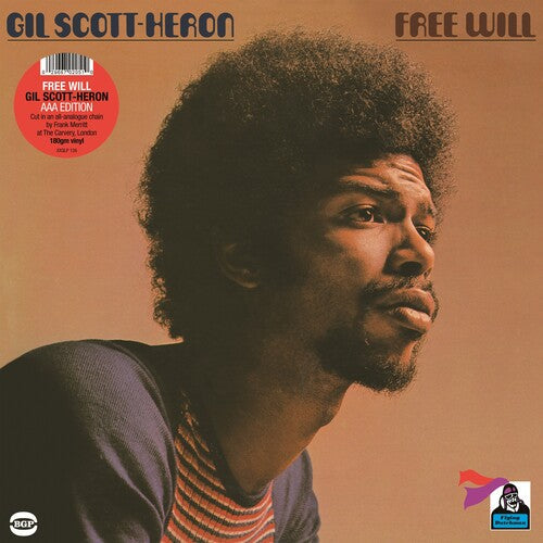 Gil Scott-Heron: Free Will: AAA Remastered Edition - VINYL LP "VINYLBADGES"