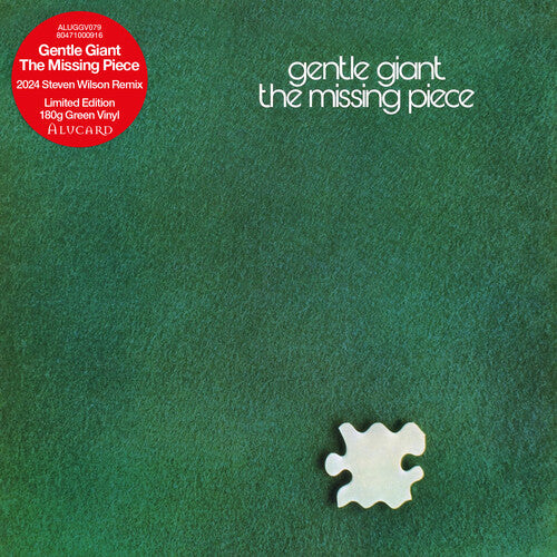 Gentle Giant: The Missing Piece - Steven Wilson Remix Limited Edition Transparent Green 180g Vinyl LP - VINYL LP "VINYLBADGES"
