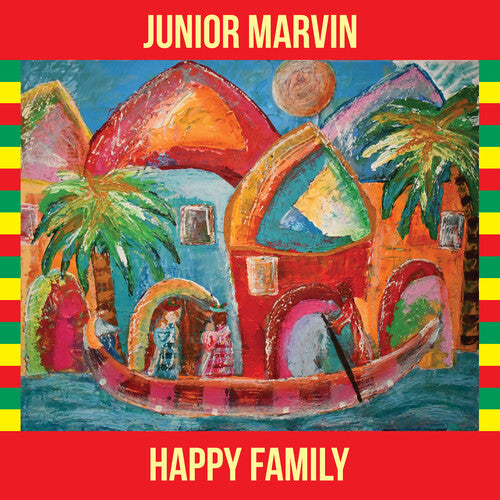 Junior Marvin: Happy Family - Red Gold & Green - VINYL LP "VINYLBADGES"