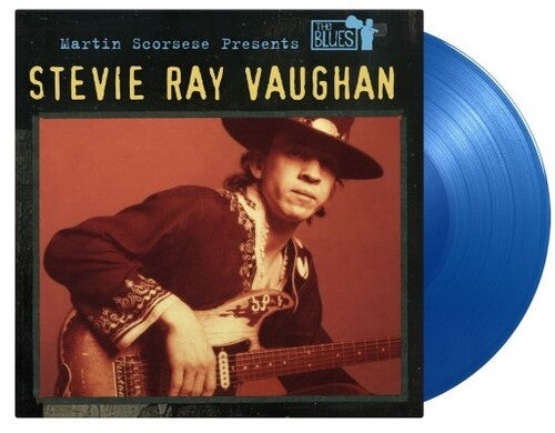 Stevie Ray Vaughan: Martin Scorsese Presents The Blues - Limited 180-Gram Translucent Blue Colored Vinyl - VINYL LP "VINYLBADGES"