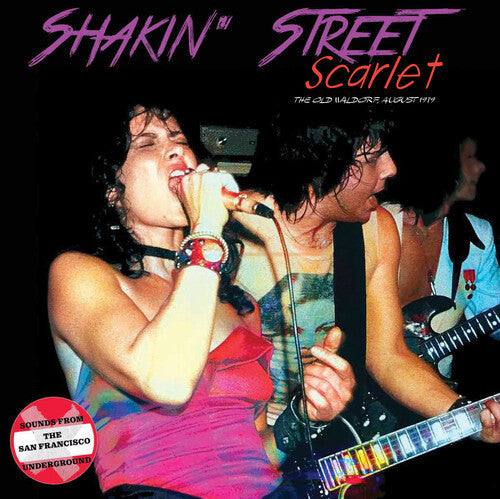 Shakin' Street: Scarlet: The Old Waldorf August 1979 - VINYL LP "VINYLBADGES"