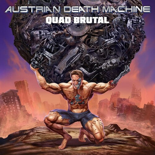 Austrian Death Machine: Quad Brutal - VINYL LP "VINYLBADGES"