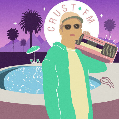 Engelwood: Crust Fm - Transluent Blue - VINYL LP "VINYLBADGES"