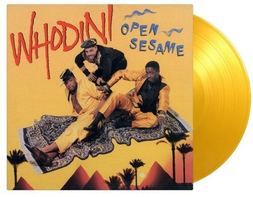 Whodini: Open Sesame - Limited 180-Gram Translucent Yellow Colored Vinyl - VINYL LP "VINYLBADGES"