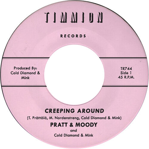 Pratt & Moody & Cold Diamond & Mink: Creeping Around - VINYL LP "VINYLBADGES"