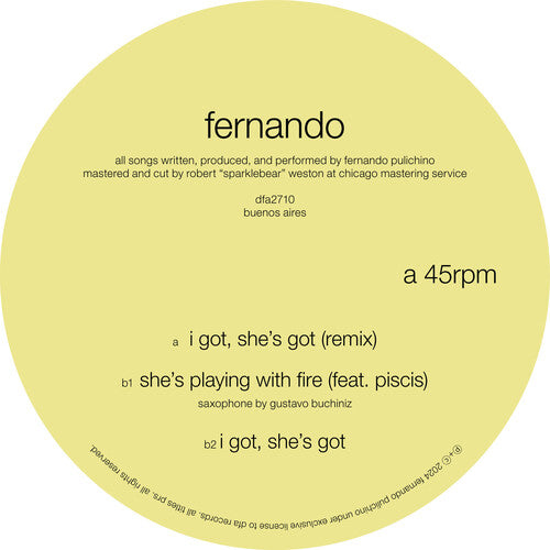 Fernando: I Got, She's Got - VINYL LP "VINYLBADGES"