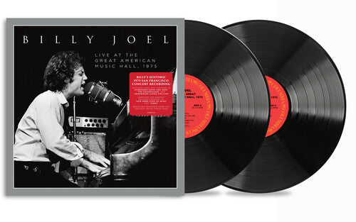 Billy Joel: Live At The Great American Music Hall - 1975 - VINYL LP "VINYLBADGES"
