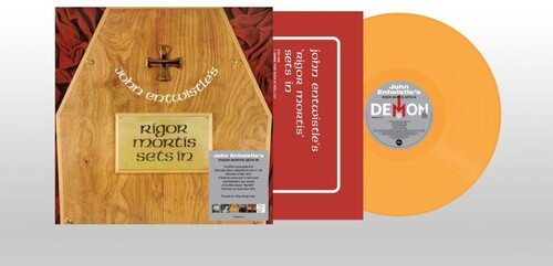 John Entwistle: Rigor Mortis Sets In - 140-Gram Orange Colored Vinyl - VINYL LP "VINYLBADGES"