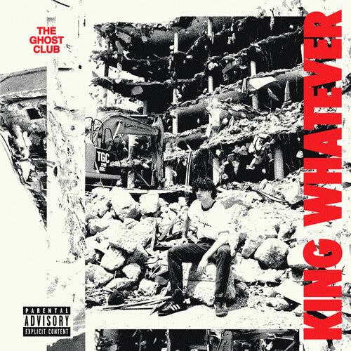 The Ghost Club: King Whatever - Apple & White splatter - VINYL LP "VINYLBADGES"