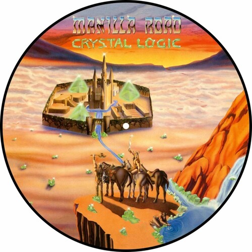 Manilla Road: Crystal Logic - VINYL LP "VINYLBADGES"